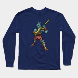 Korg on bass (The Asgardians) Long Sleeve T-Shirt